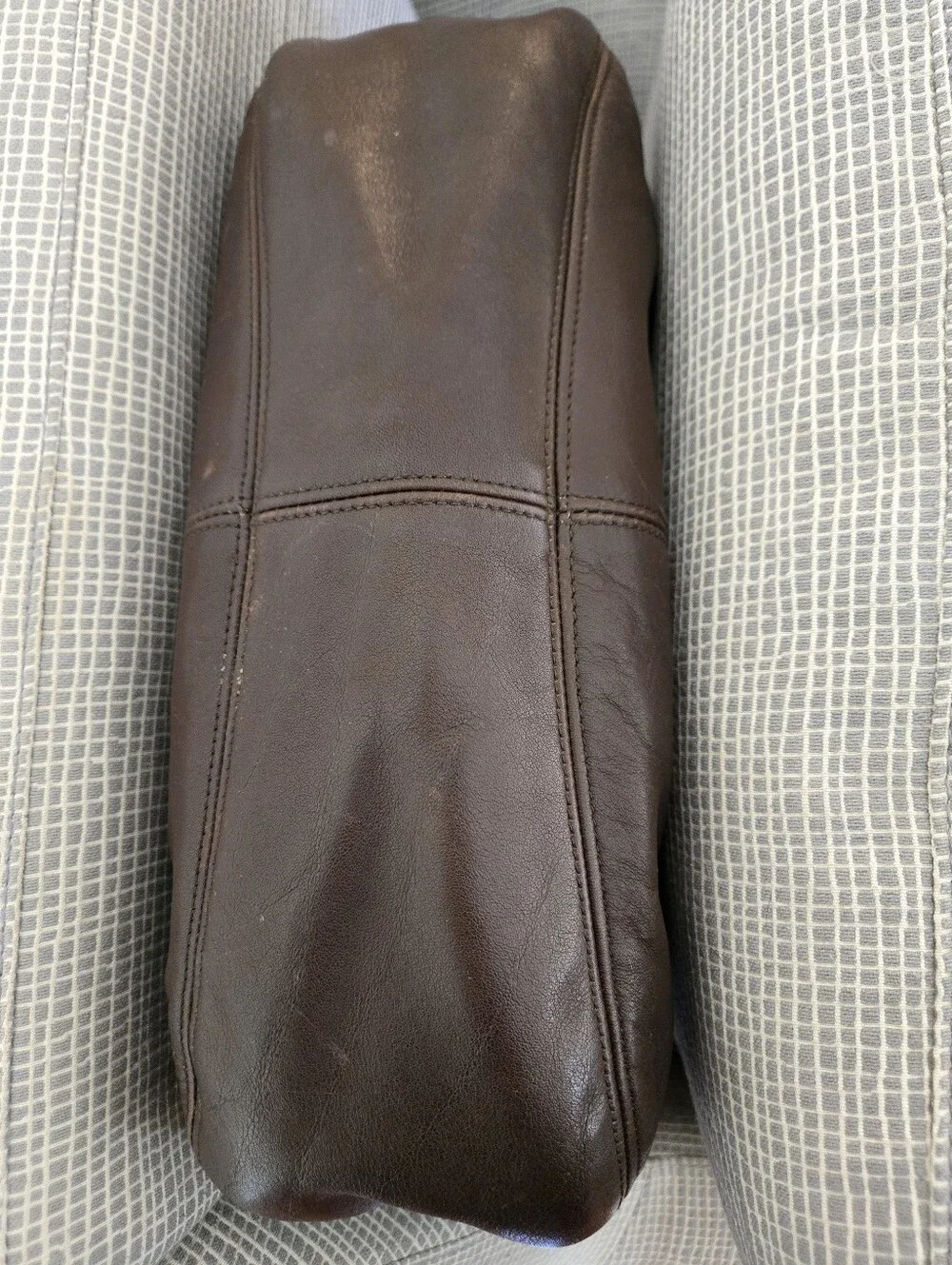 Coach 4177 Flatiron Mahogany Brown Hobo Bag Purse Vintage Leather Distressed